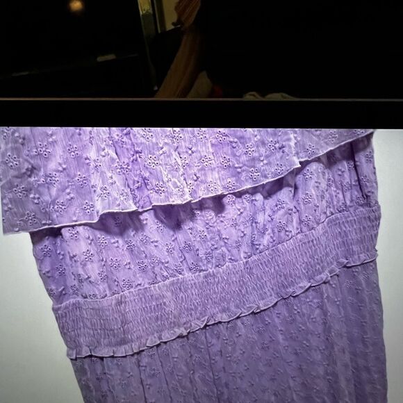 Lane Bryant Lavender Off-Shoulder Dress - Picture 5 of 11